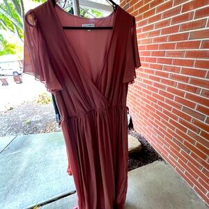 Mauve maxi